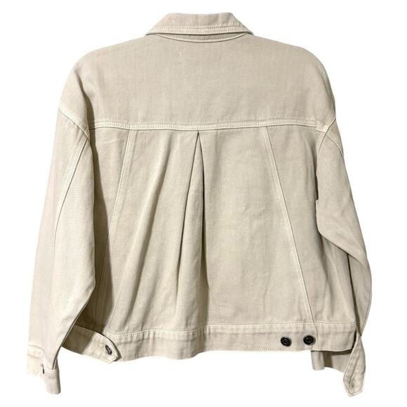 Saltwater Luxe women’s size XS long sleeve button up Rowan jacket bone color NWT - Picture 4 of 15